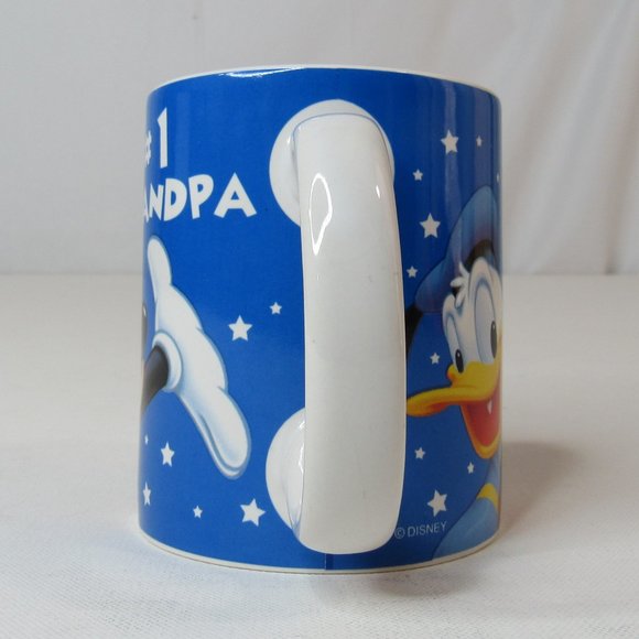Disney Mickey Mouse - #1 Grandpa Coffee Cup Mug by Jerry Leigh 11oz Ceramic - Picture 4 of 6